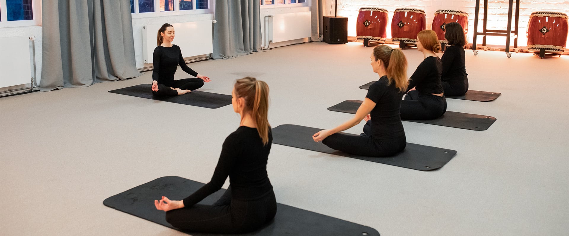 training mit mitarbeitern eines unternehmens